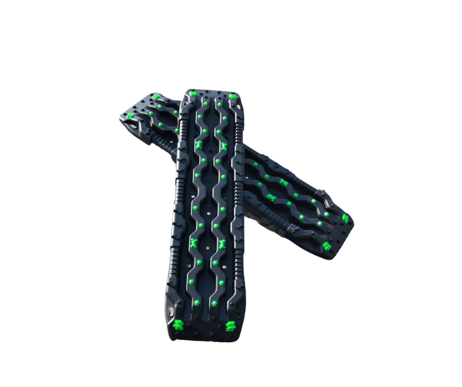 Heavy Duty Recovery Board Black and Green (105x30x60)