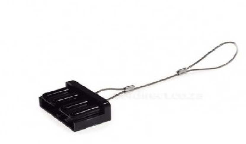 50A Black Dust cover for Brad Harrison equivalent plug - the4x4store.co.za