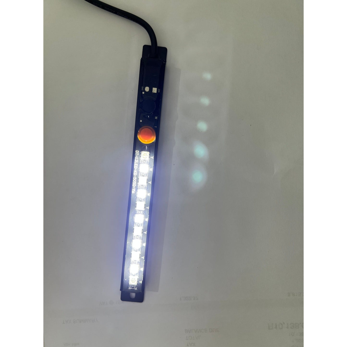 15cm Dual Color LED light White / Amber