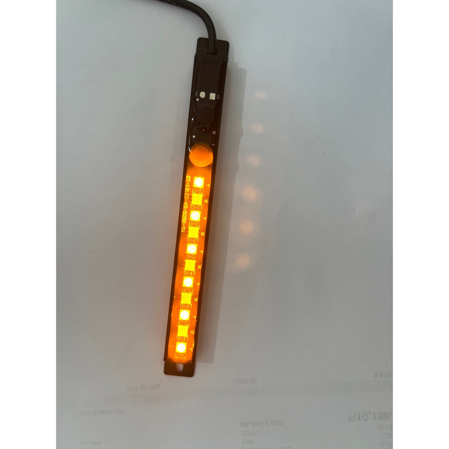 15cm Dual Color LED light White / Amber
