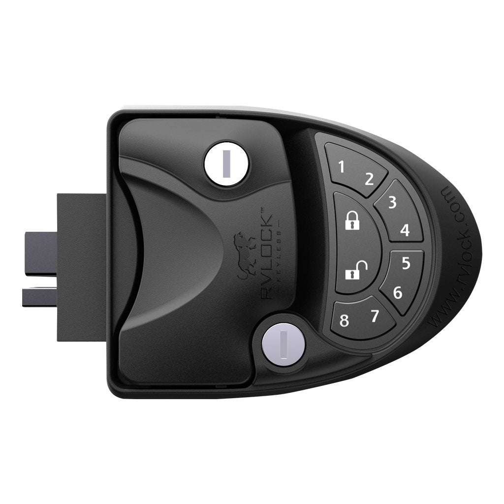 Caravan door lock - RIGHT HAND W/ INTEGRATED KEYPAD FOR all - the4x4store.co.za