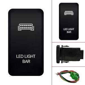 Toyota Push Switch 40x20mm for LED bar white LED light - the4x4store.co.za