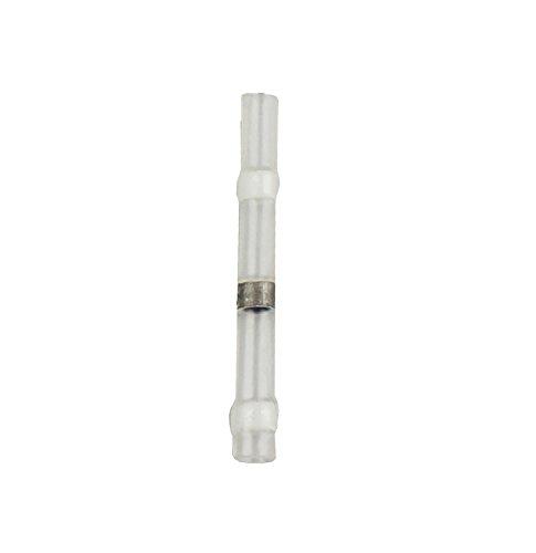 Heat Shrink Solder Sleeve Crimpless Butt Connectors White 24-26 AWG - the4x4store.co.za