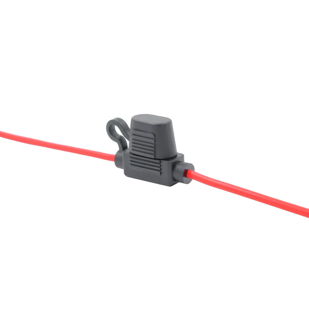 In Line Mini Fuse Holder 20A 16AWG Wire