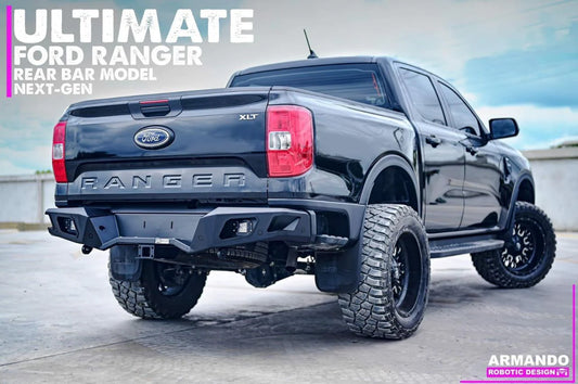 Ford Ranger 2022+  Next gen Armando Ultimate rear steel bumper