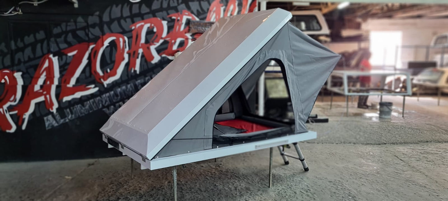 Hardshell rooftop tent