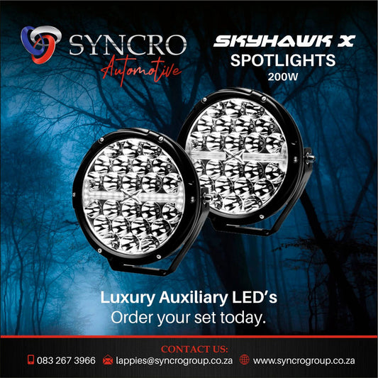 SkyHawk X 7 Inch – Spotlights