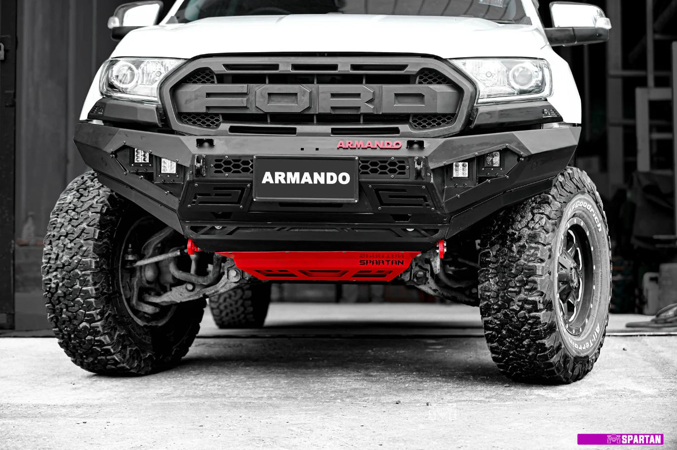 Ford Ranger 2015-2022 Spartan Armando front steel bumper