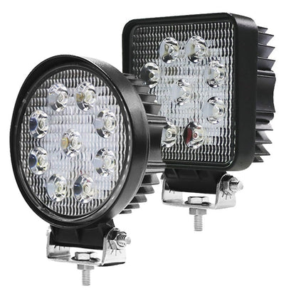 4 Inch 27W Round Led Work Light (Each)