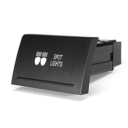 Volkswagen Amarok push switch, large for in dash above radio 43x27mm Red led "spot light" - the4x4store.co.za