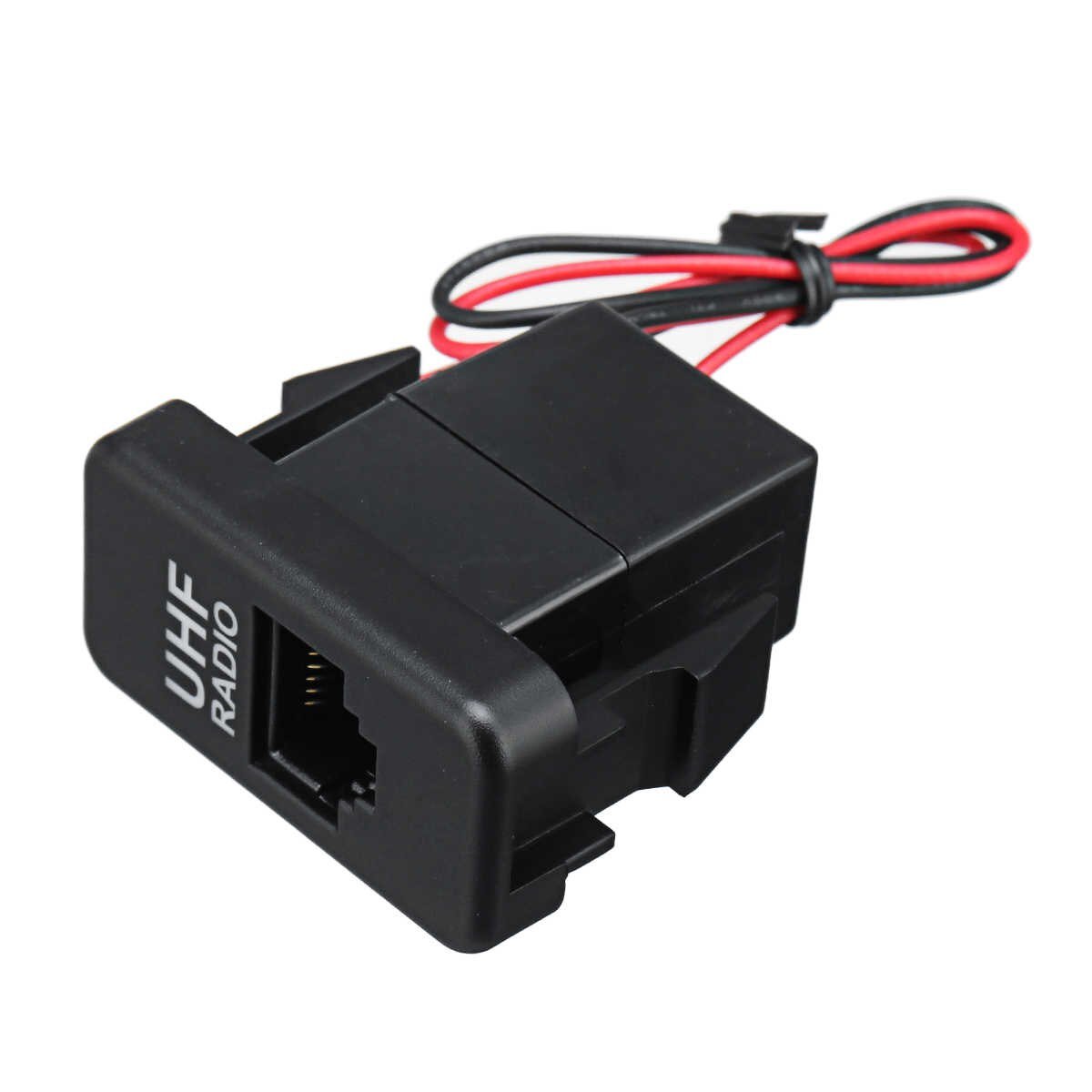 RJ45 Car Dash UHF/VHF Radio Interface Switch Panel Port Blank Socket A ...