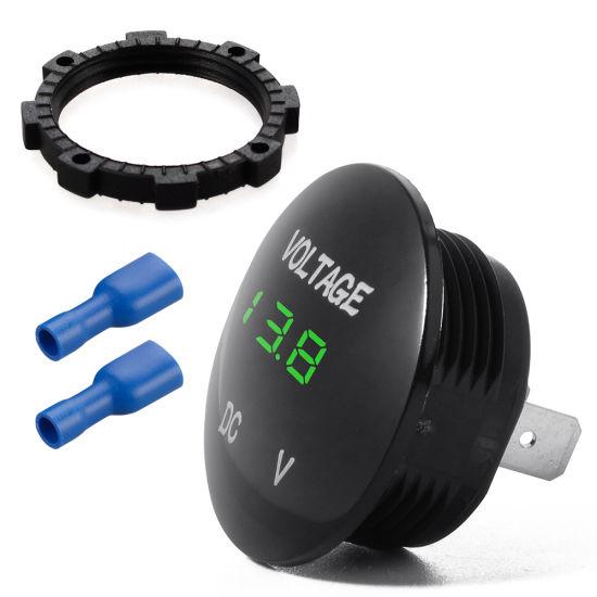 Voltmeter Waterproof - White LED - the4x4store.co.za