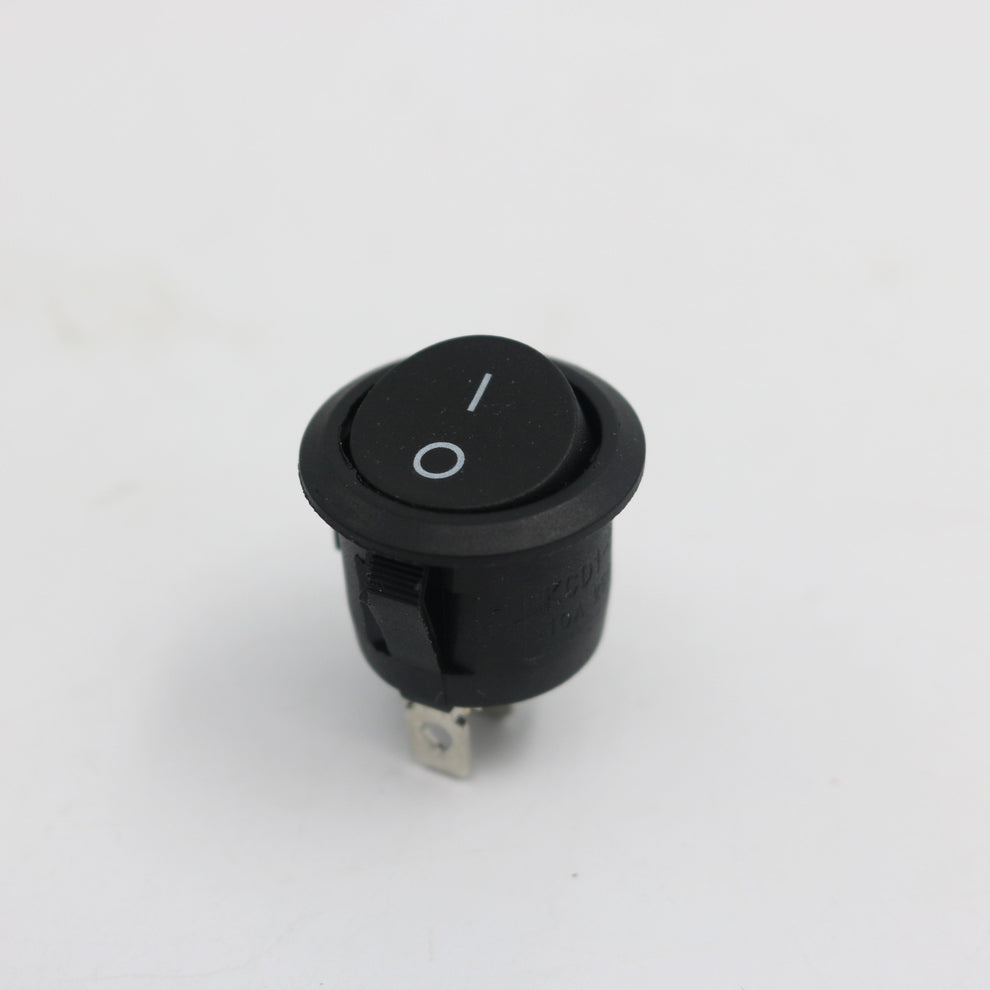 Small Round ON-OFF Rocker Switch, 2 pin – Absolute 4x4 and Camping