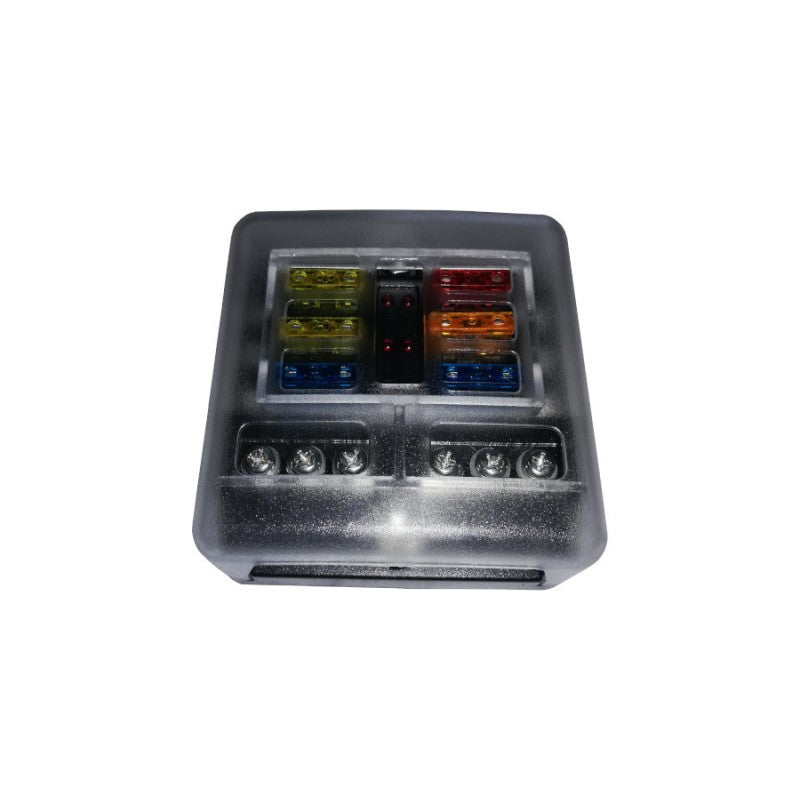 6 Way Fuse Box With Negative Bus Bar